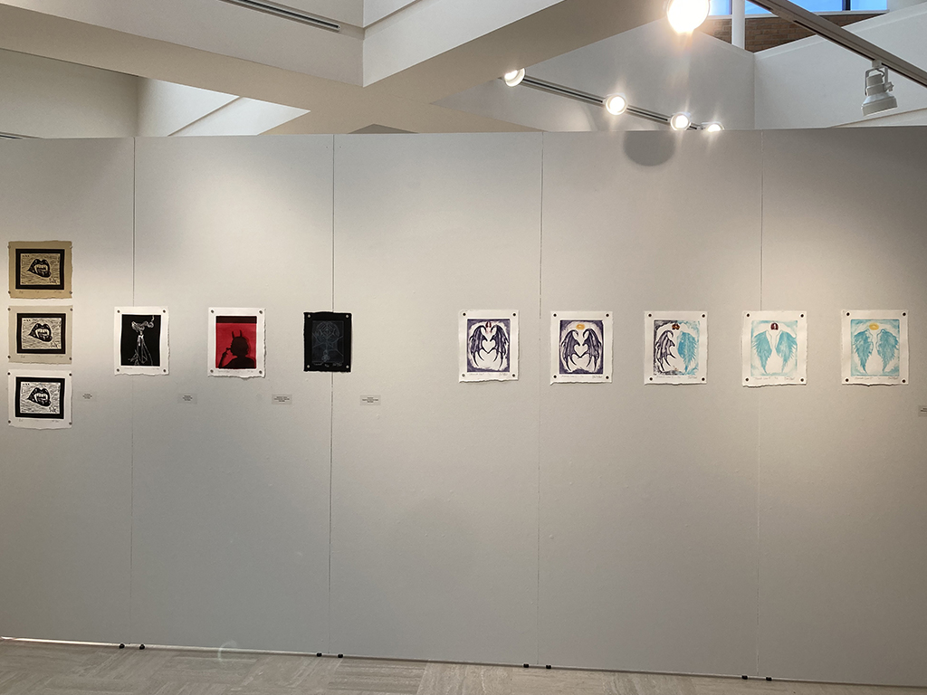 Backside middle wall: Tera Peters works on paper (7)